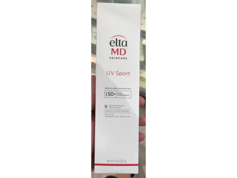 EltaMD UV Sport Body Sunscreen, SPF 50+, 8 oz/226 g