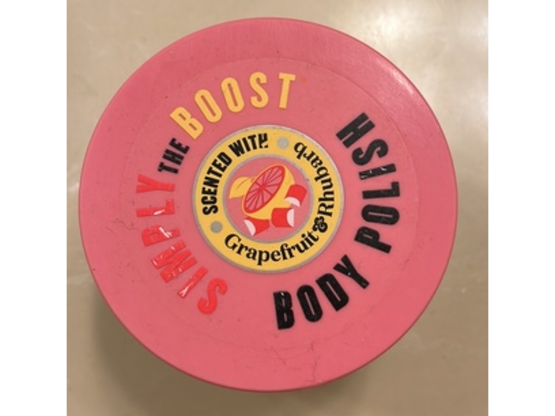 Soap & Glory Simply The Boost Exfoliating Body Scrub, Grapefruit & Rhubarb, 300 mL