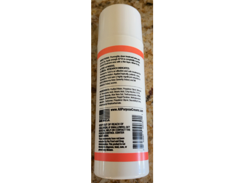 Apta All Purpose Tranexamic Acid Cream, 5 oz/148 g