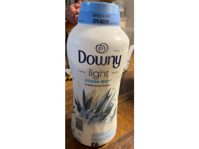 Downy Light In-Wash Scent Booster, Ocean Mist, 39.9 oz/1.13 kg