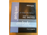 Imbue Embody Premium CBD Salve, Hemp oil, 4 oz - Image 2