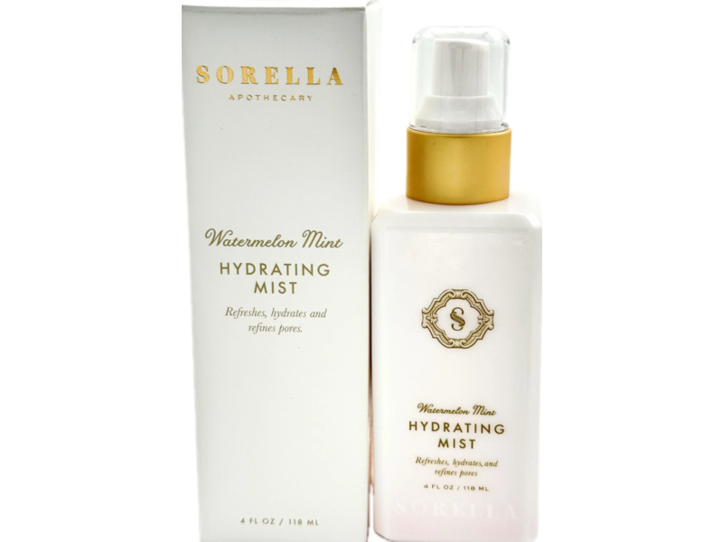 Sorella Apothecary Hydrating Mist, Watermelon Mint, 4 fl oz/118 mL