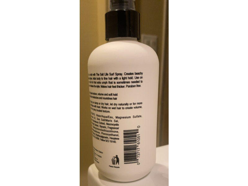 Kelly & Brandon The Salt Life Surf Spray, 8.5 fl oz/250 mL