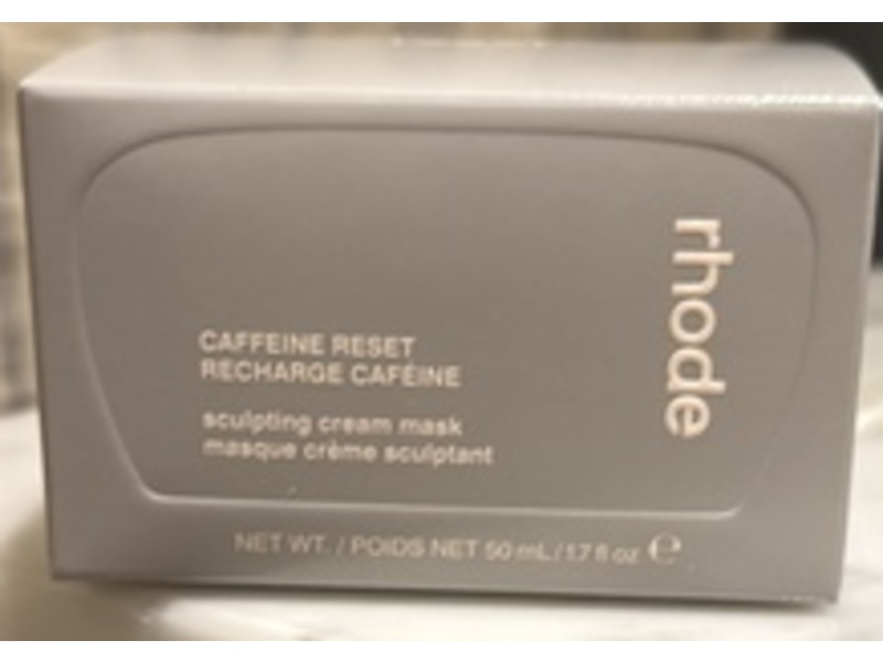 Rhode Caffeine Reset Sculpting Cream Mask, 1.7 fl oz/50 mL