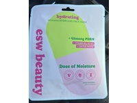 ESW Beauty Hydrating Vitamin Hydrogel Face Mask, Dose Of Moisture, 1.2 oz/34 g, 1 Count - thumbnail 2