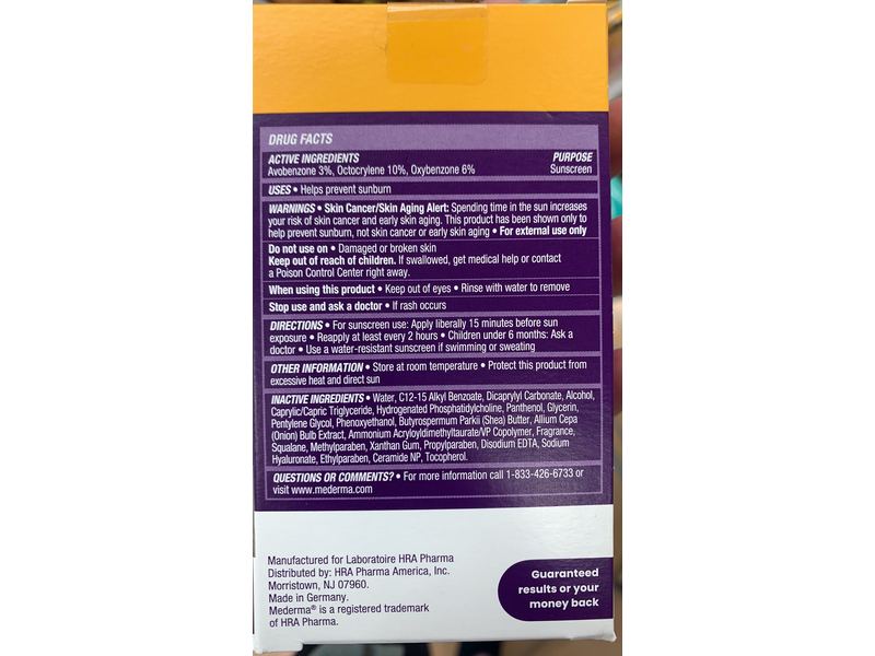 Mederma Scar Cream, +SPF 30, 0.7 oz/20 g