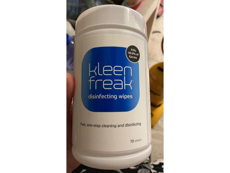 Kleen Freak Disinfecting Wipes, 70 Ct