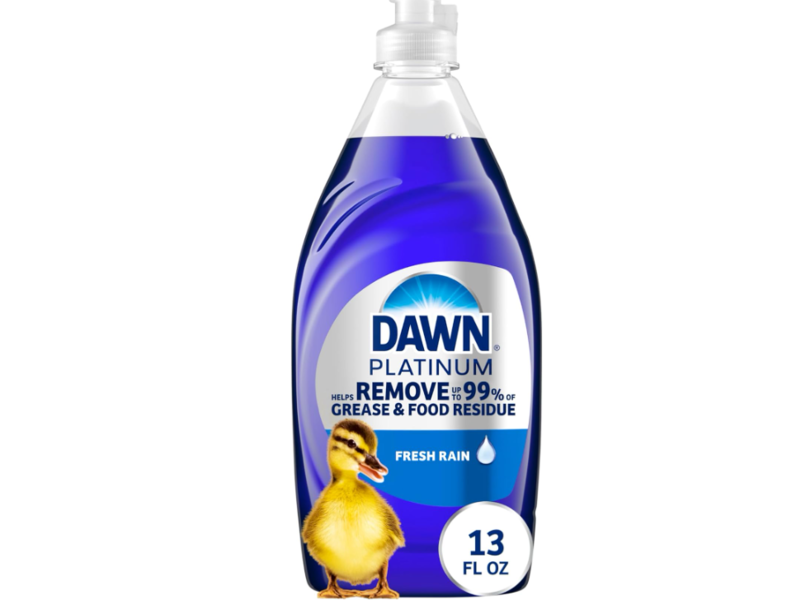 Dawn Platinum Dishwashing Liquid, Fresh Rain Scent , 13 fl oz/384 mL