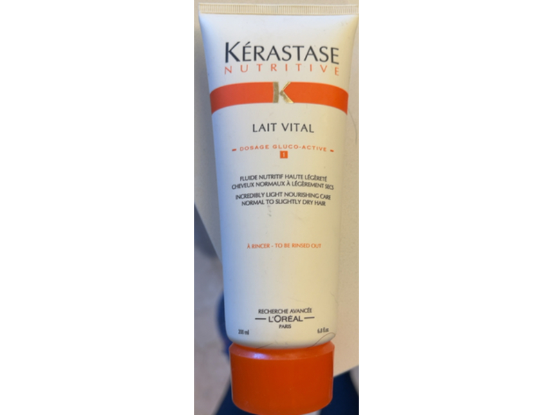 Kerastase Lait Vital Incredibly Light Nourishing Care, 6.8 fl oz/200 mL