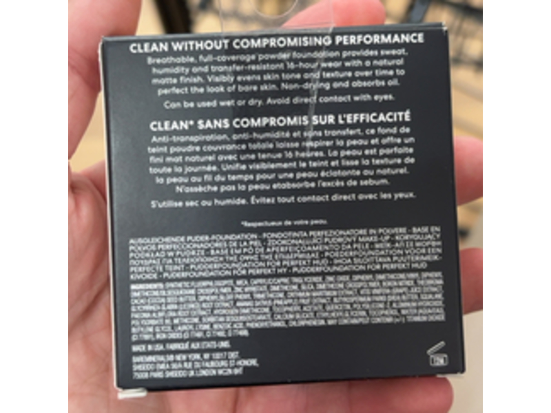 bareMinerals BarePro 16hr Skin-Perfecting Powder Foundation, 35 Medium Warm, 0.28 oz/8 g