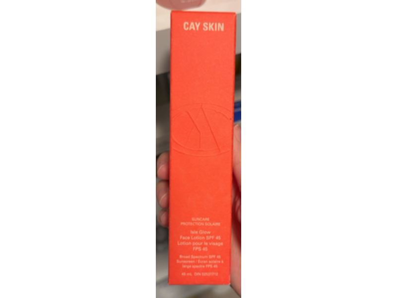 Cay Skin Suncare Face Lotion, SPF 45, 1.5 fl oz/45 mL