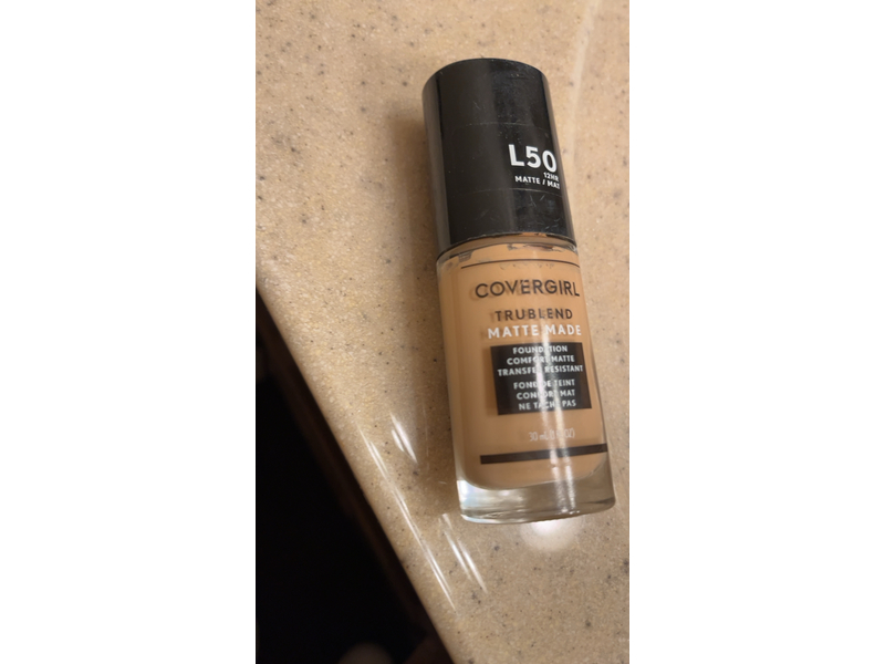 CoverGirl Trublend Matte Made Liquid Foundation, L50 Fair Beige, 1 fl oz (Pack of 2)