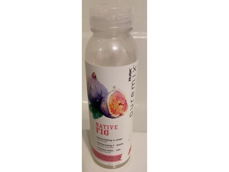 Rusk Pure Mix Replenishing Shampoo, Native Fig, 12 fl oz/355 mL