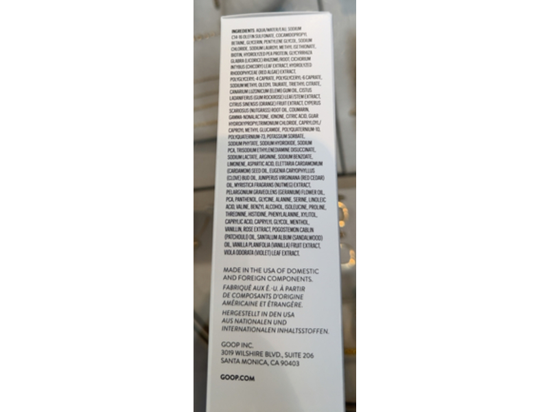 Goop Beauty Goopglow Amino Acid Shinebath Shampoo, 8.5 fl oz/250 mL