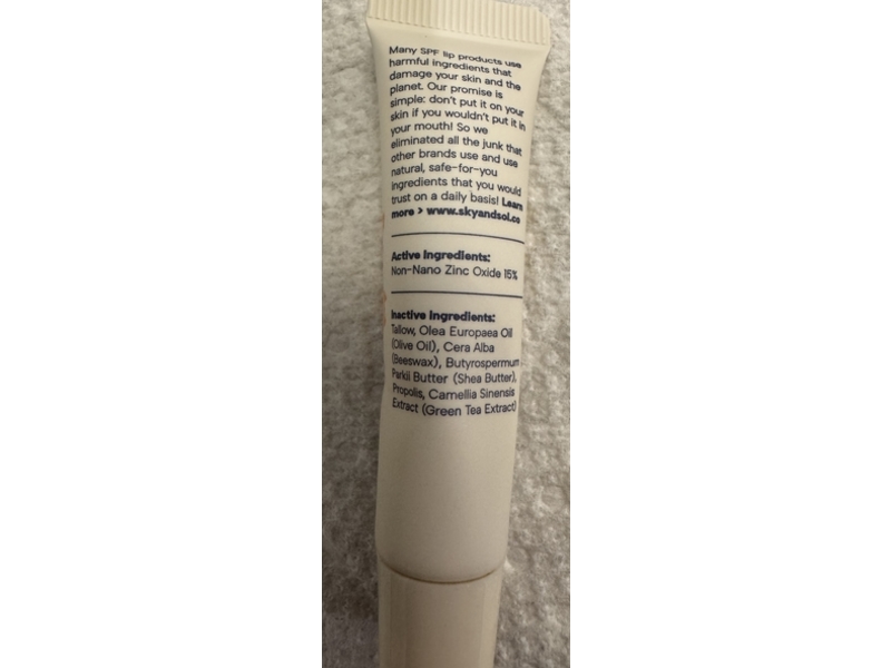 Sky & Sol Intense Healing Lip Jelly, SPF 25, 0.32 oz/9 g