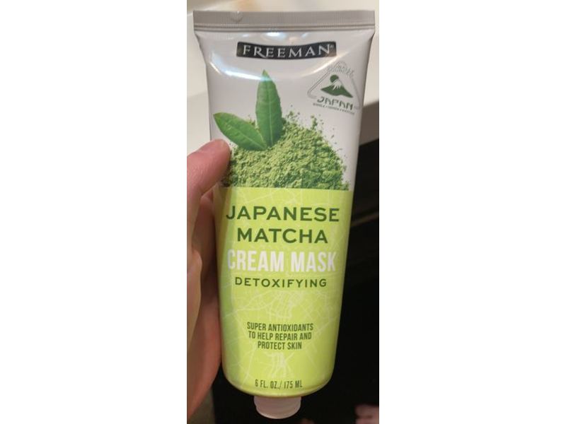 Freeman Cream Mask, Japanese Matcha, 6 fl oz/175mL