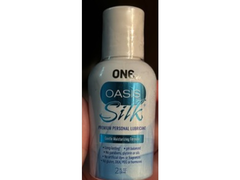 One Oasis Silk Premium Personal Lubricant, 2 fl oz/59 mL