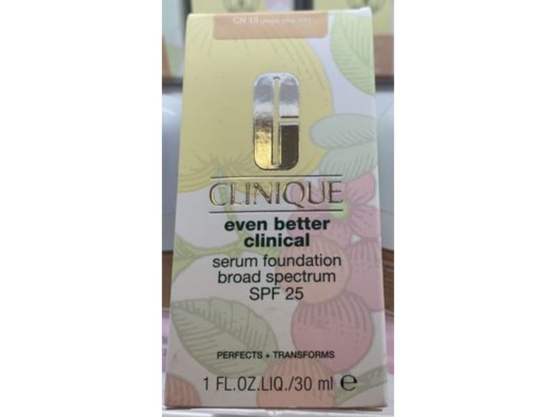 Clinique Even Better Clinical Serum Foundation, SPF 25, CN 18 Cream Whip, 1 fl oz/30 mL