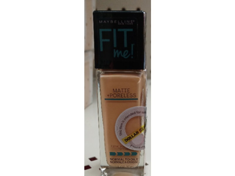 Maybelline New York Fit me! Matte +Poreless Foundation, 230, 1 fl oz/30 mL