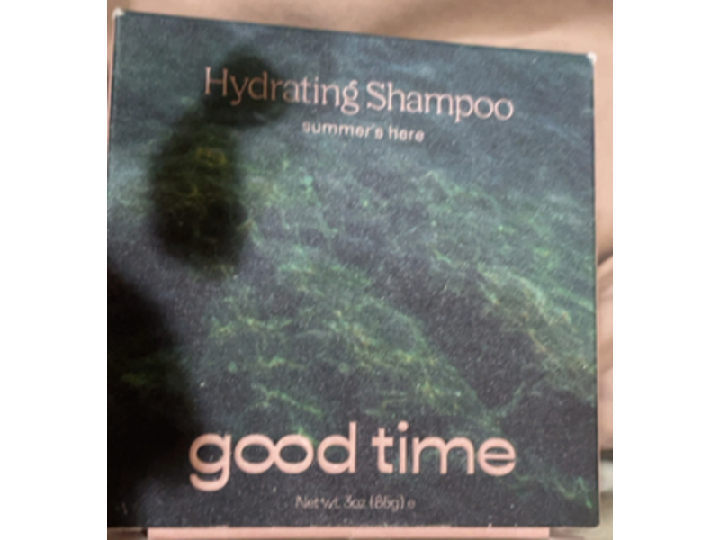 Good Time Hydrating Shampoo Bar, 3 oz/85 g