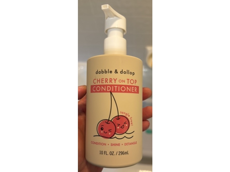Dabble & Dollop Conditioner, Cherry on Top, 10 fl oz/296 mL