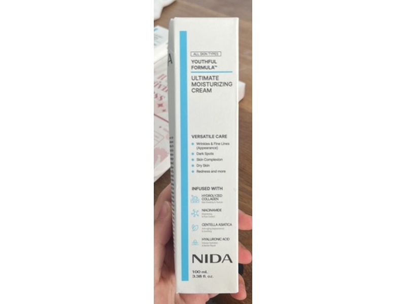 Nida Youthful Formula Ultimate Moisturizing Cream, 3.38 fl oz/ 100 mL