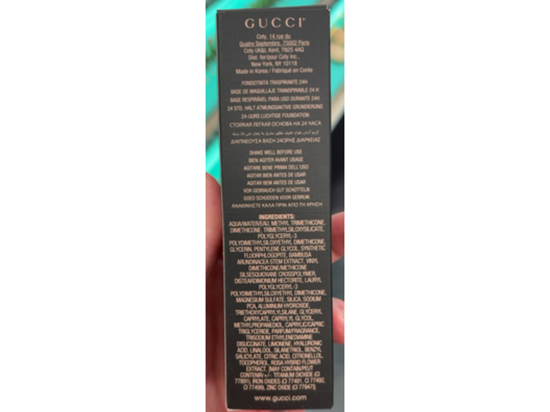 Gucci 24h wear Breathable Foundation,150C, 1.0 fl oz/30 mL