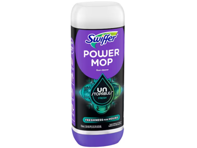 Swiffer Unstopables Power Mop Floor Cleaner, Fresh, 25.3 fl oz/750 mL, Pack Of 2