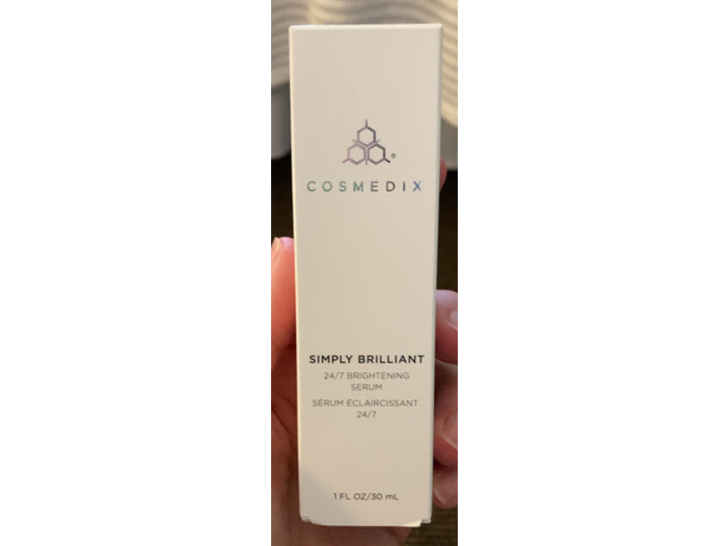 Cosmedix Simply Brilliant Brightening Serum, 1 fl oz/30 mL