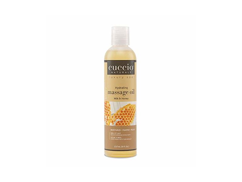 Cuccio Naturale Hydrating Massage Oil, Milk & Honey, 8 fl oz/237 mL