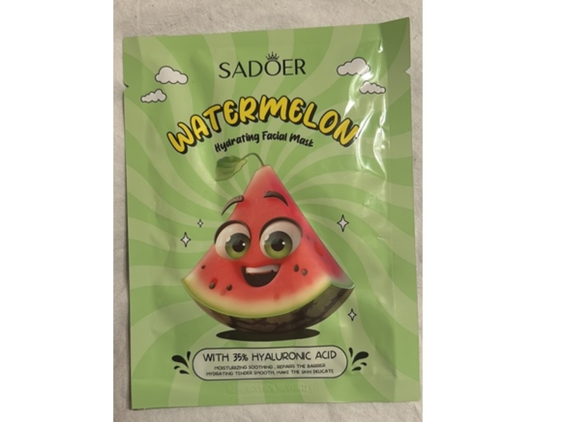 Sadoer Watermelon Hydrating Facial Mask, 25 g