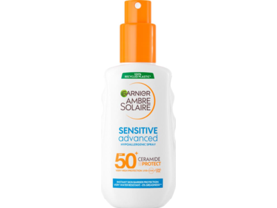 Garnier Ambre Solaire Sensitive Advanced Hypoallergic Spray, SPF 50+, 150 mL