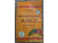 Que Bella Brightening Mango Peel Off Mask, Hyaluronic Acid & Mango Extract, 0.35 oz/10 g - thumbnail 2
