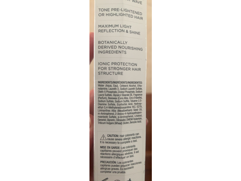 Ion Brilliant Grey Demi Permanent Hair Color, 5NAV Dark Graphite, 2.05 oz/58.2 g