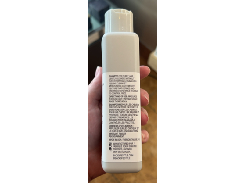 Bob Free Rein Shampoo, Rosemary Leaf Extracts+Jojoba Esters & Coconut Oil, 8.4 fl oz/250 mL