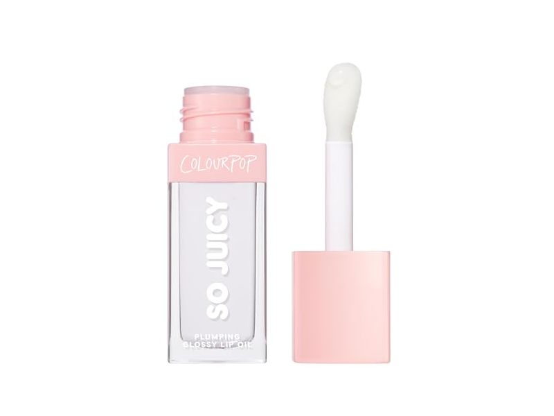 ColourPop So Juicy Plumping Glossy Lip Oil, Lychee Jelly, 0.29 fl oz/8.1 g