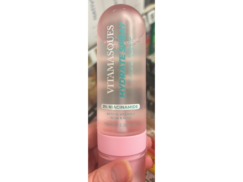Vitamasques Hydrate Spray Facial Toner, 3.38 fl oz/100 mL
