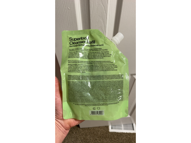 Youth To The People Superfood Cleanser, Kale + Green Tea, 16 fl oz/473 mL