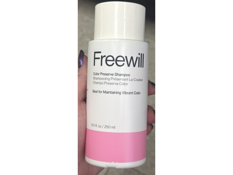Freewill Color Preserve Shampoo, 8.5 fl oz/250 mL