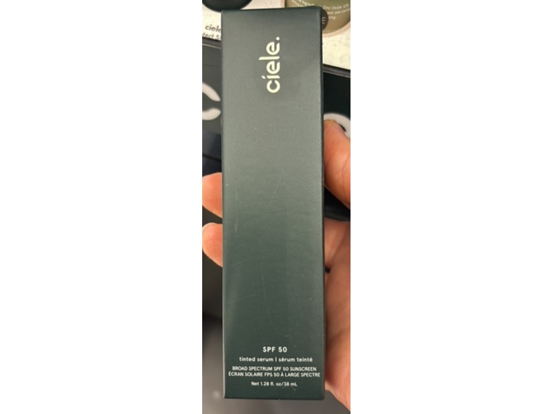 Ciele Tinted Serum Foundation, SPF 50, 02 Fair, 1.28 fl oz/38 mL