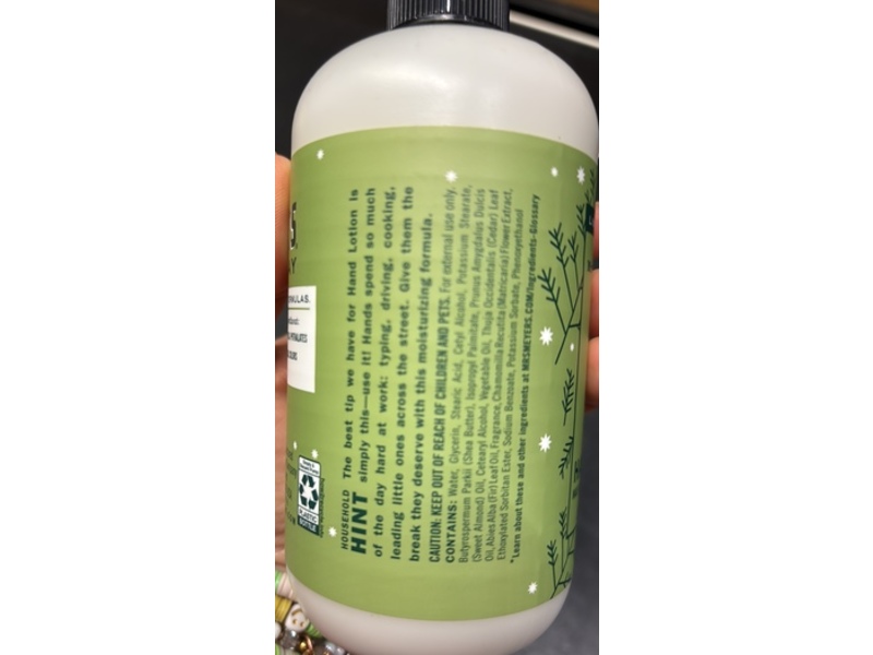 Mrs. Meyer's Clean Day Hand Lotion, Iowa Pine Scent, 12 fl oz/354 mL