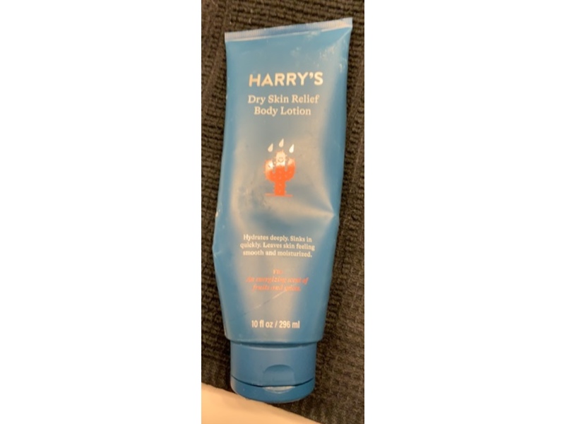Harry's Dry Skin Relief Body Lotion, Fig, 10 fl oz/296 mL