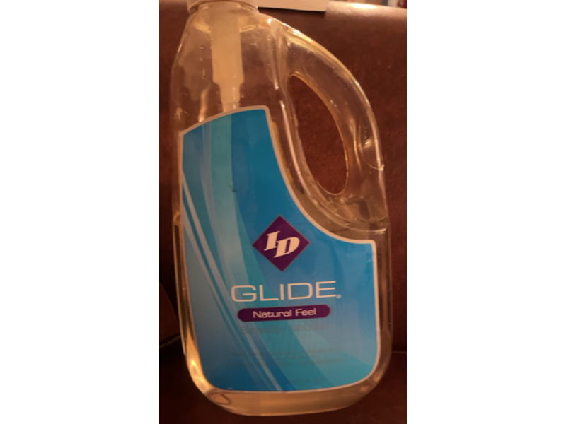 Id Glide Natural Water Based Personal Lubricant, 64 fl oz/1900 mL