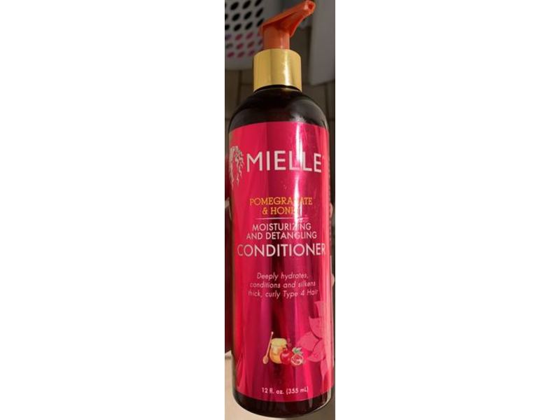 Mielle Moisturizing & Detangling Conditioner, Pomegranate & Honey, 12 fl oz/355 mL