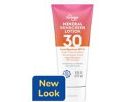Kroger Mineral Sunscreen Lotion, SPF 30, 6 oz/177 mL - Image 2