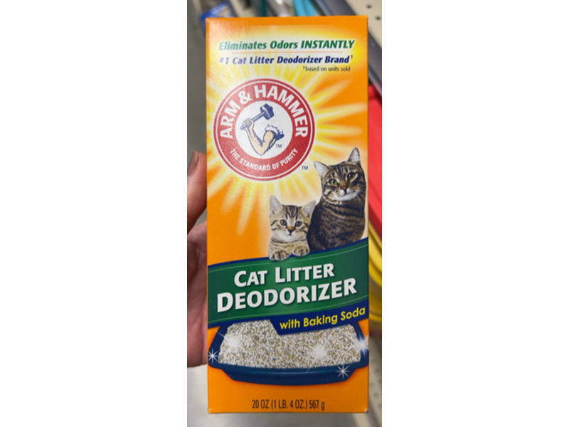 Arm & Hammer Cat Litter Deodorizer, 20 oz/567 g, Pack of 5