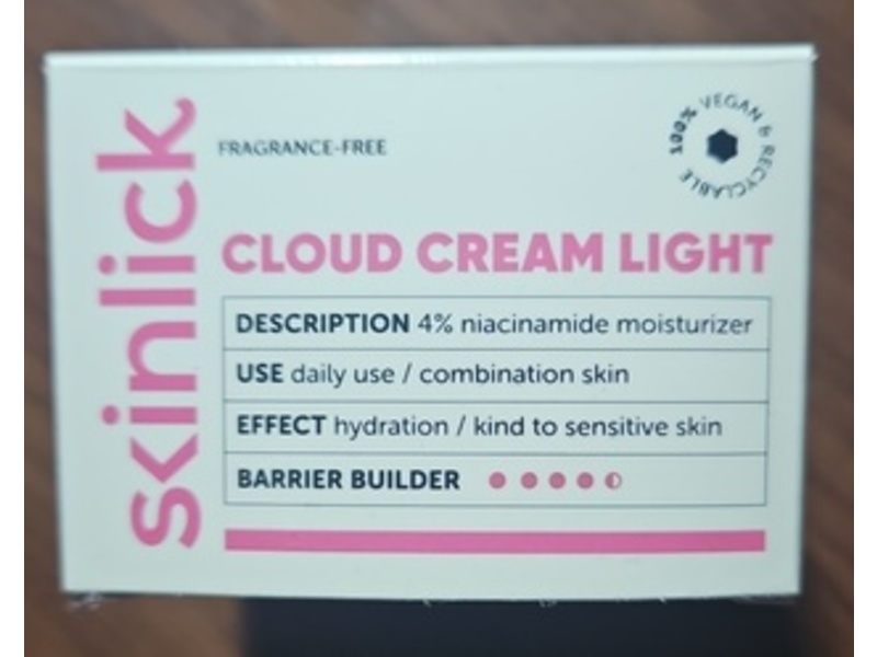 Skinlick Cloud Cream Light, 50 mL
