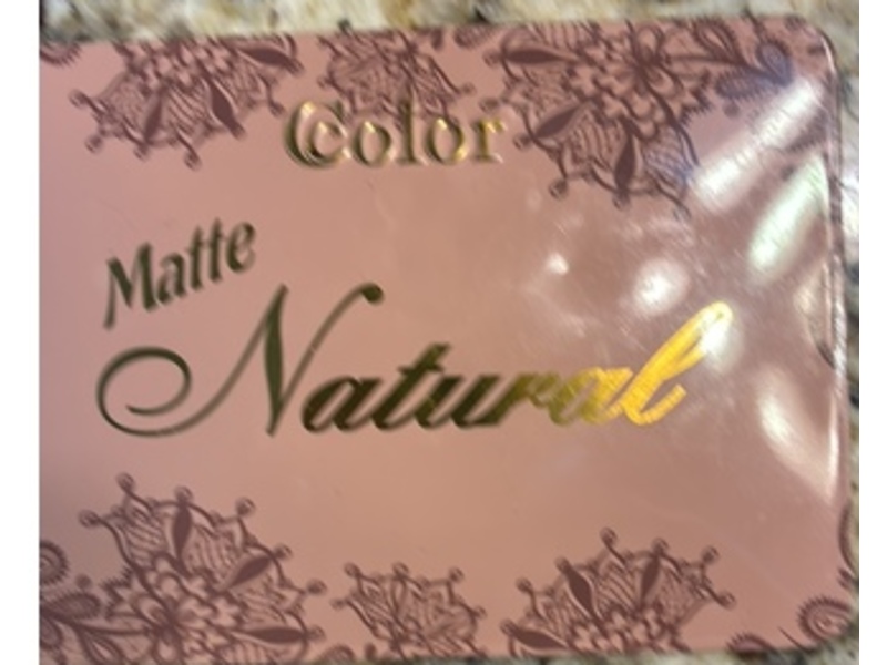 Ccolor Matte Makeup Palette, Natural, 0.378/10.8 g