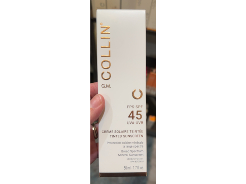 Collin Tinted Sunscreen, SPF 45, 1.7 fl oz/50 mL