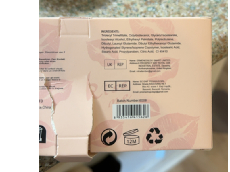 Best Land Gold Foil Flower & Shimmer Color Changing Lipstick Set, 0.12 fl oz/3.5 g